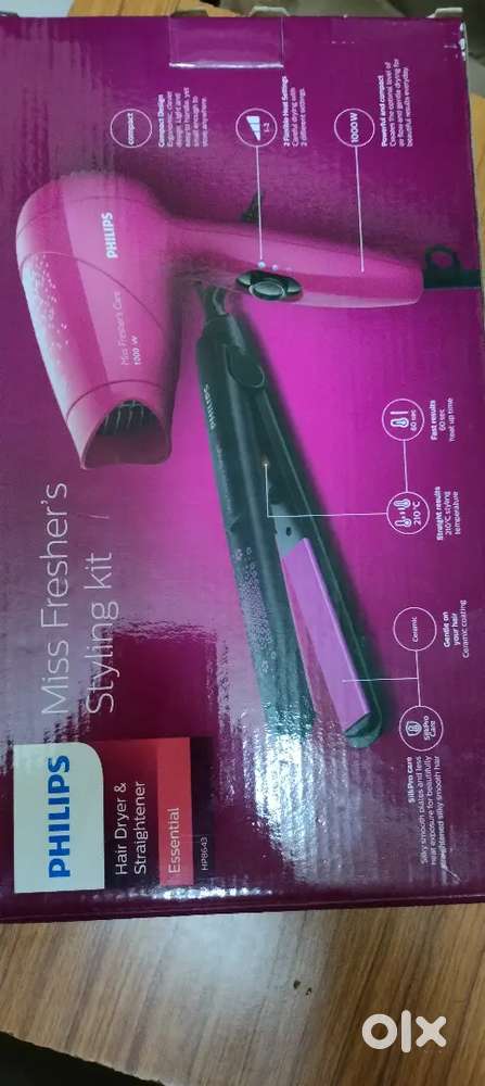 Philips hair dryer and straightener Kitchen Other Appliances