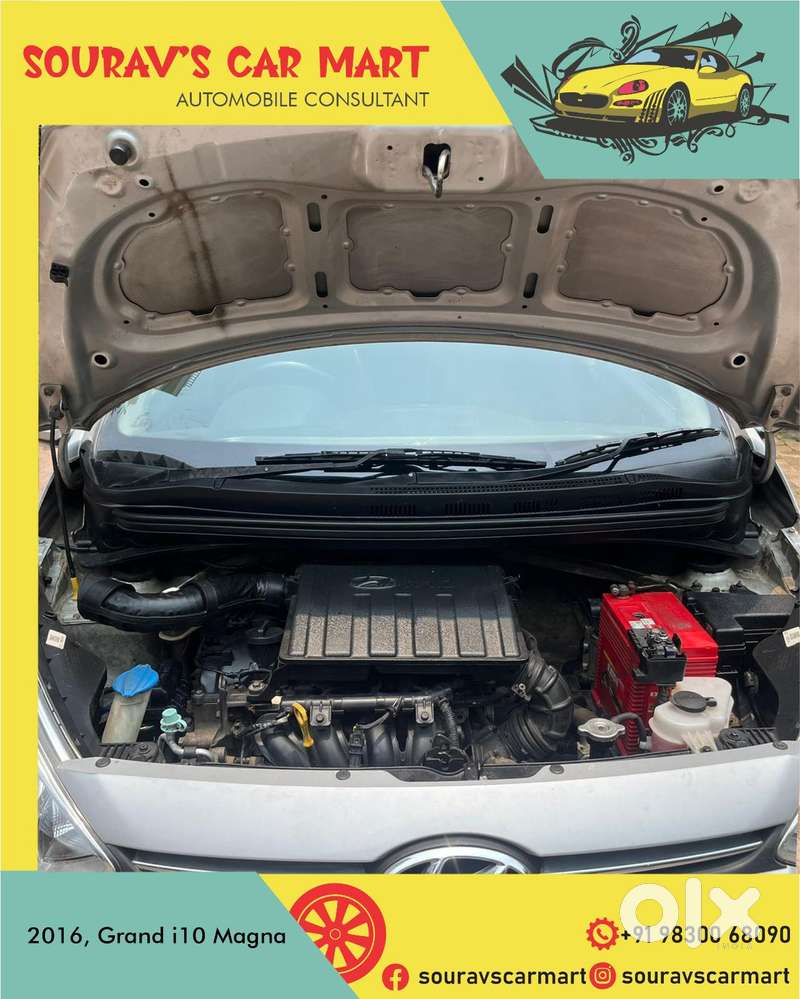Hyundai Grand I10 2013-2016 Magna, 2016, Petrol