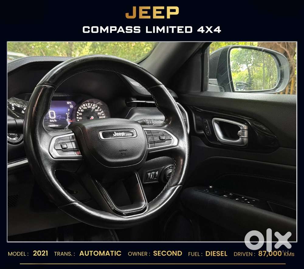 Jeep Compass 2.0 Limited 4x4, 2021, Diesel