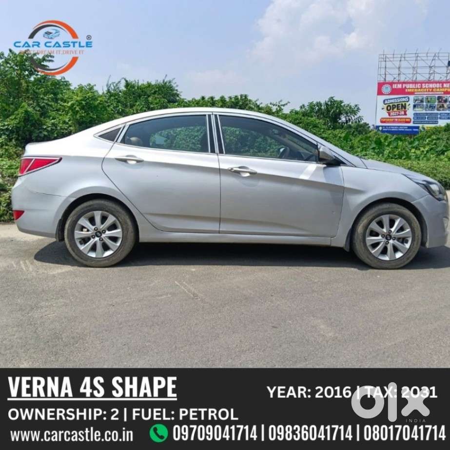 Hyundai Verna [ ] Fluidic 4s 1.6 Vtvt S, 2016, Petrol