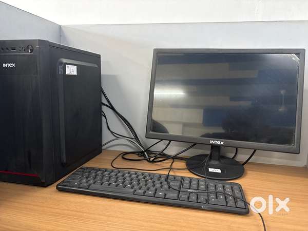 new pc intex monitor intex cpu etc.