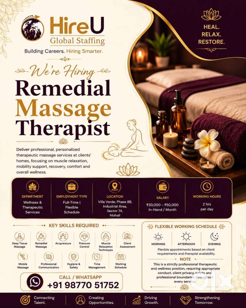 Remedial Massage Therapist