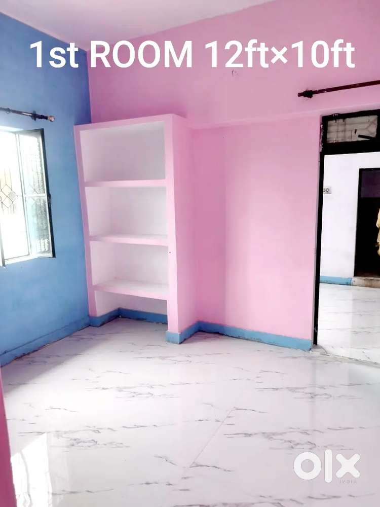 2bhk for rent on 1st floor, 1bhk also available on ground floor