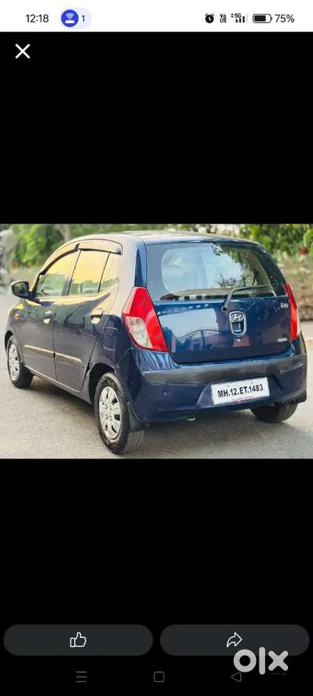 Hyundai I10. Power Steering Power Window Ac Chilled Central Lock Music