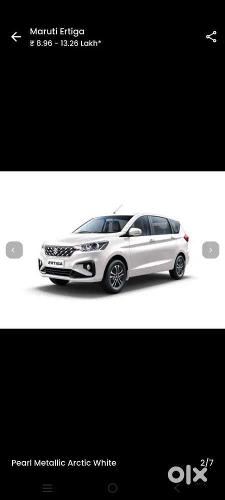 Ertiga On Rent For Commercial Purpose