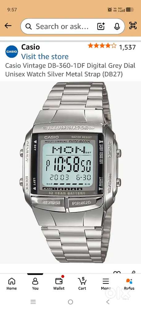 Watch ⌚ casio