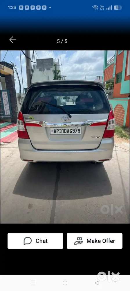 Toyota Innova Hycross 2015 Diesel 175000 Km Driven