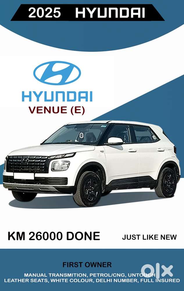 Hyundai Venue E 1.2 Petrol, 2025, Cng & Hybrids