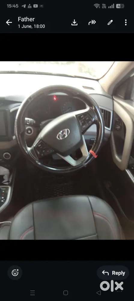 Hyundai Creta Facelift 2016 Petrol Good Condition