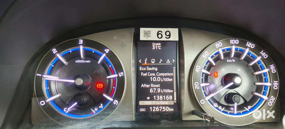 Toyota Innova Crysta [2016-2020] 2.4 Zx At 7 Str, 2016, Diesel