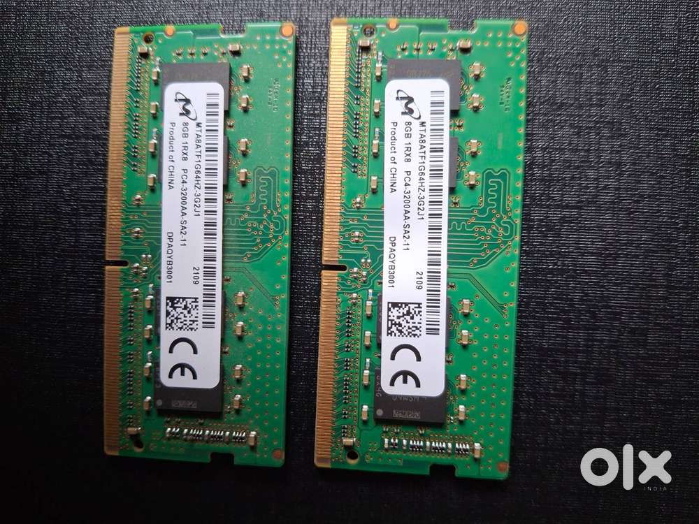 DDR4 16GB kit (8&times;2) 3200MHZ LAPTOP RAM MICRON(Crucial)