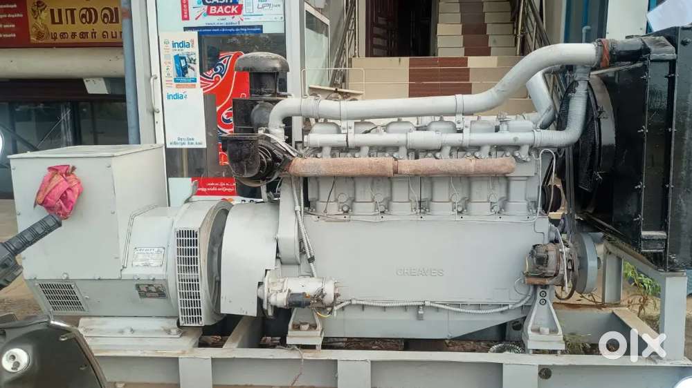 125 kVA Diesel Generator | Greaves 6-Cylinder Engine | ₹3.5 Lakhs