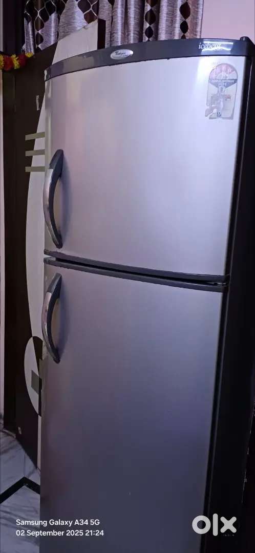 Whirpool double door 350 Ltr Fridge