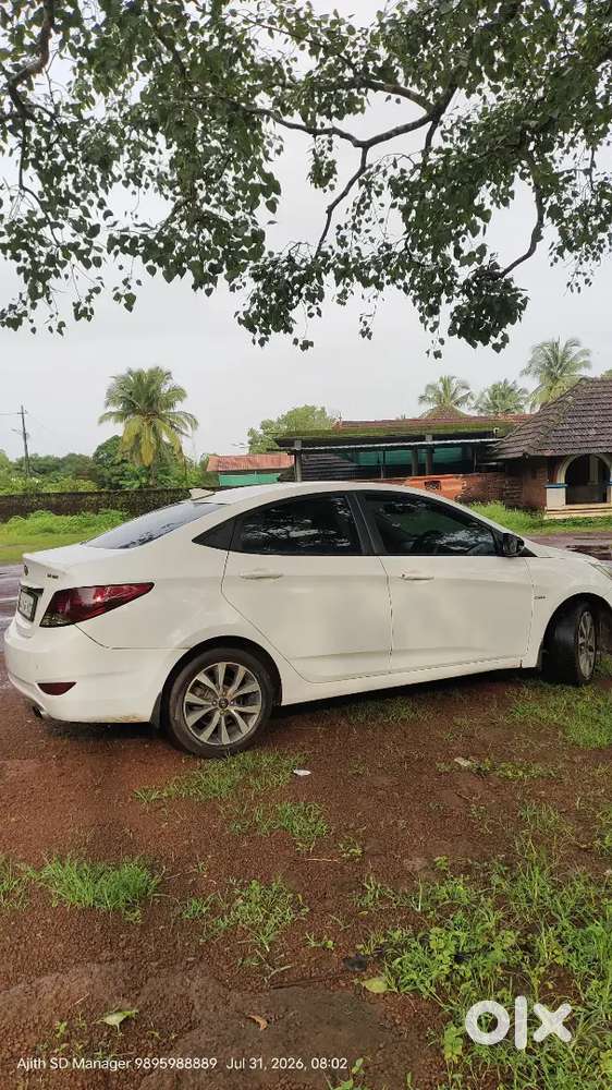 Hyundai Verna Fluidic 2014 Self Use. Neat And Clean
