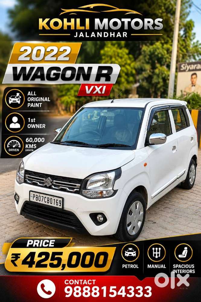 Maruti Suzuki Wagon R Vxi Optional, 2022, Petrol