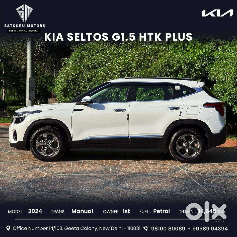 Kia Seltos Htk Plus G, 2024, Petrol