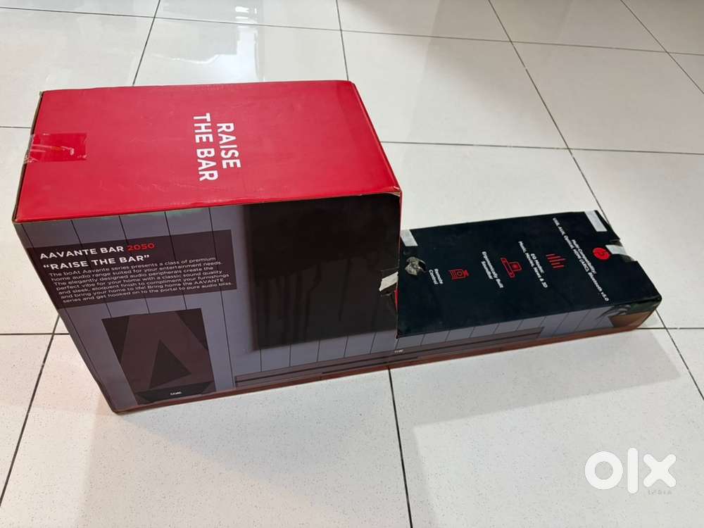 OG boAt Aavante Bar 2050  Powerful 160W 2.1 Channel Soundbar