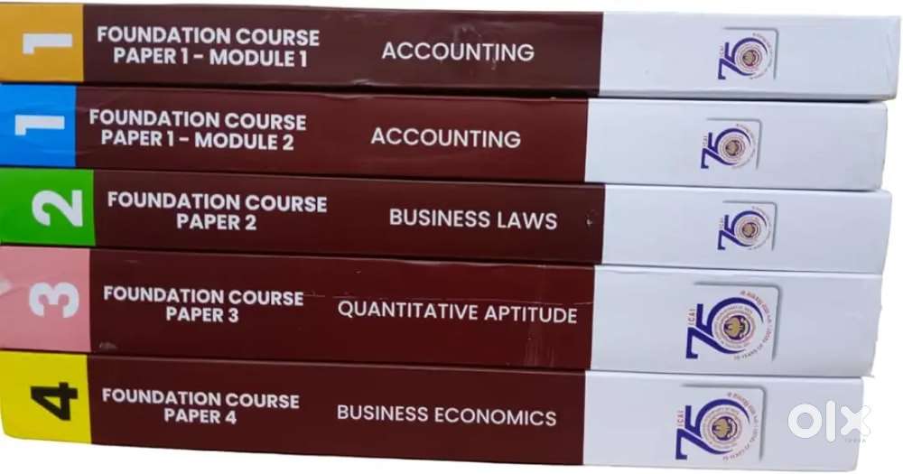 CA FOUNDATION BOOKS