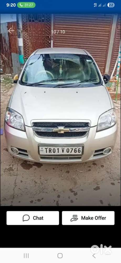 Chevrolet Aveo Manual Petrol 2010