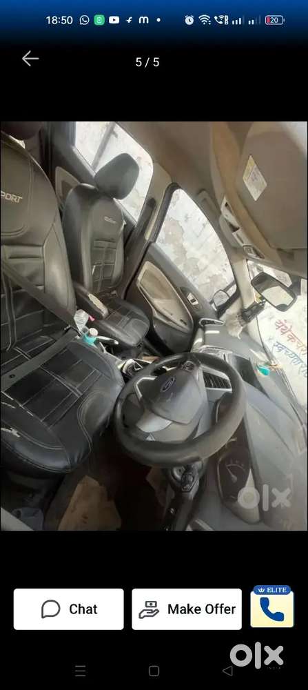 Ford Ecosport 2014 Diesel Manual 3rd Owner
