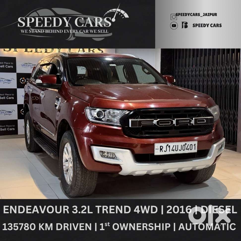 Ford Endeavour 3.2 Trend At 4x4, 2016, Diesel