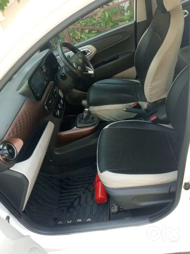 Hyundai Aura 2024 Petrol+cng Good Condition