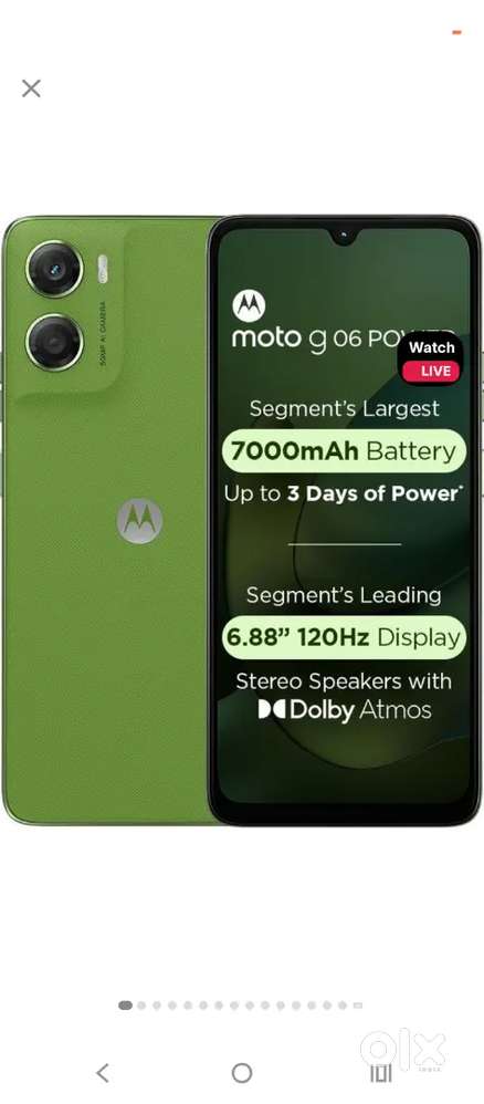 Motorola G06 power