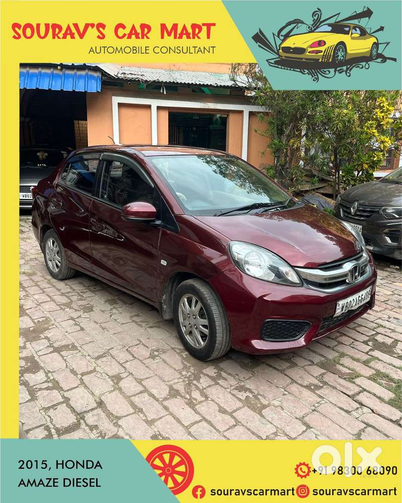 Honda Amaze S Mt I-dtec, 2015, Diesel