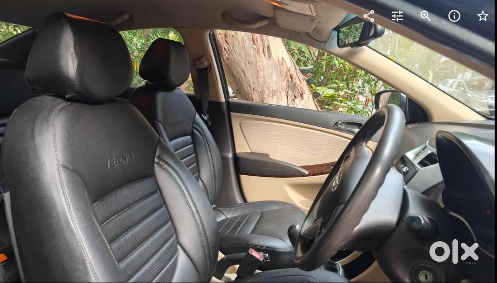 Hyundai Verna (black) 2013 Petrol Well Maintained  Owner Driven