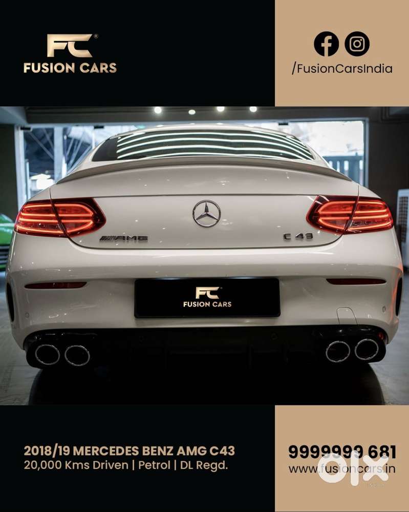 Mercedes-benz Amg C 43 4matic, 2019, Petrol
