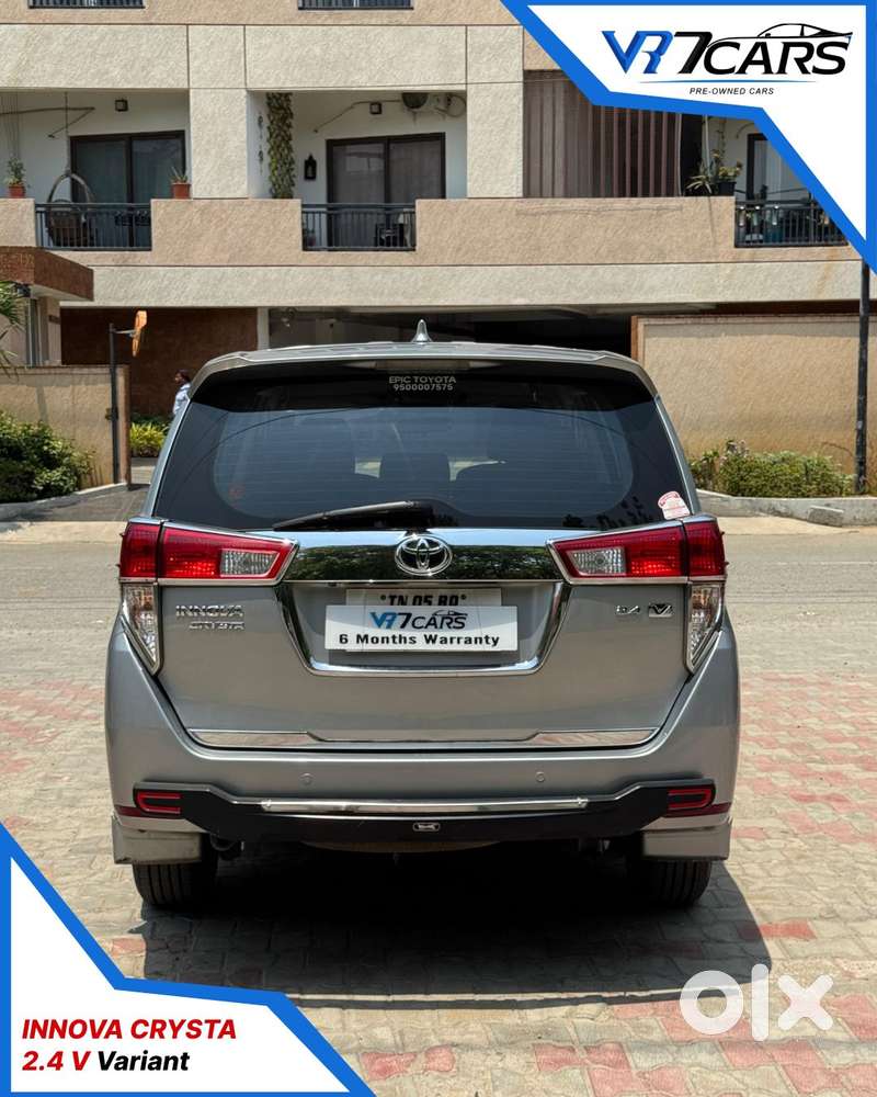 Toyota Innova Crysta 2.4 Vx Mt 8s, 2018, Diesel