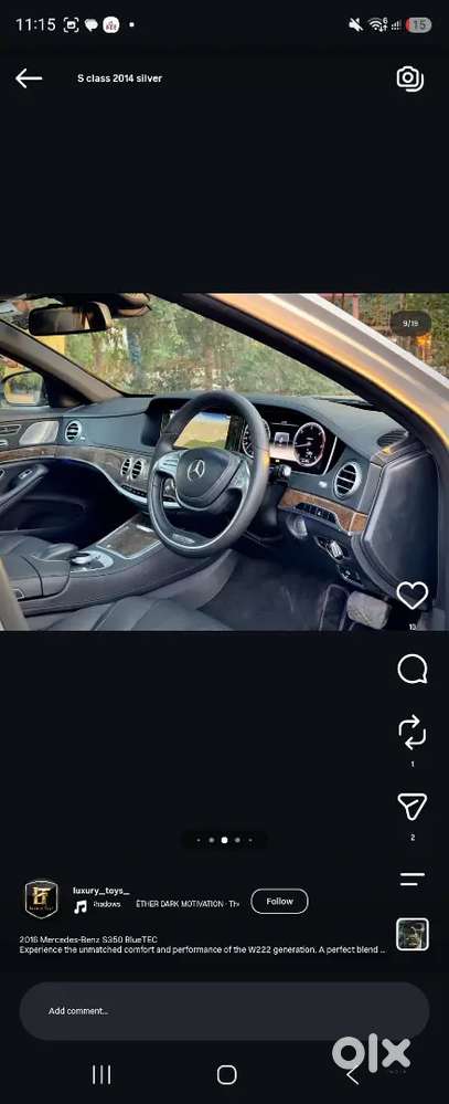 Mercedes-benz S-class 2014 Diesel