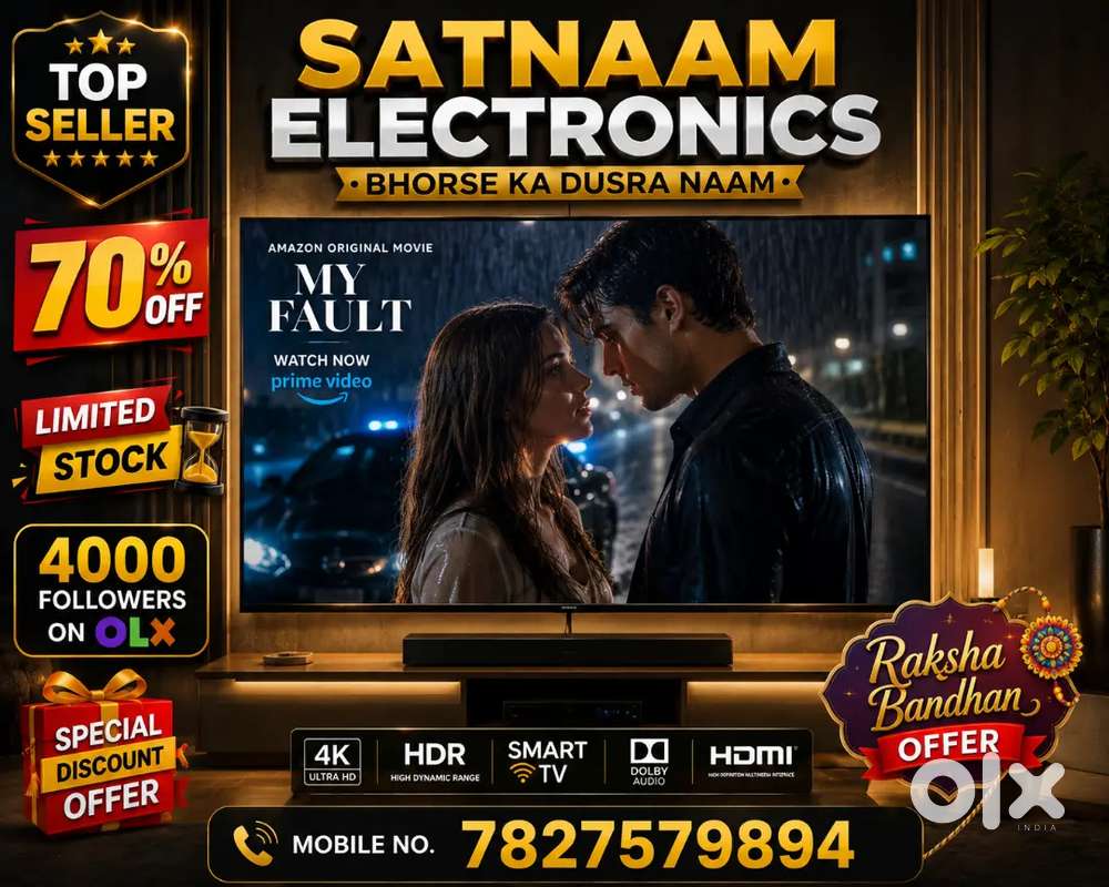 43 Q-LED TV 3 YEARS WARRANTY EXCHANGE OFFER HDR 10 ZERO DOT TECNOLOGY