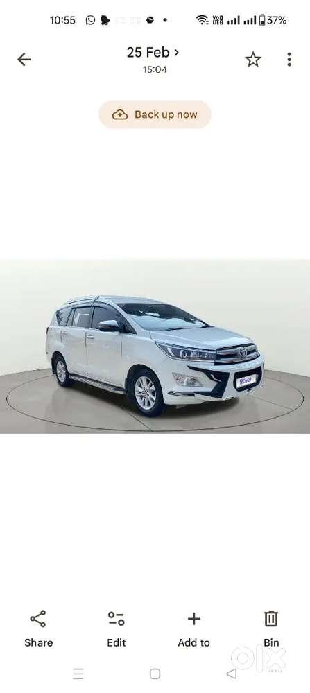 Toyota Innova Crysta 2024 Diesel 50000 Km Driven