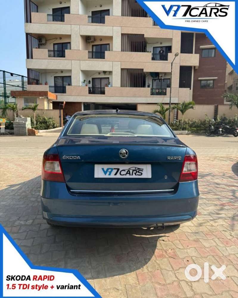 Skoda Rapid [2016-2020] 1.5 Style Plus Tdi At, 2017, Diesel