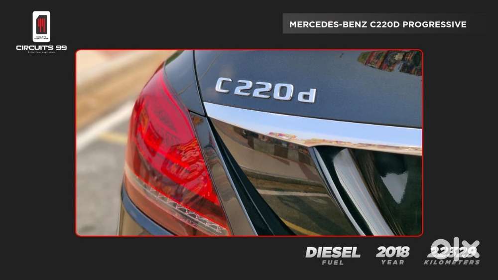 Mercedes-benz C-class 2.0 220d, 2018, Diesel
