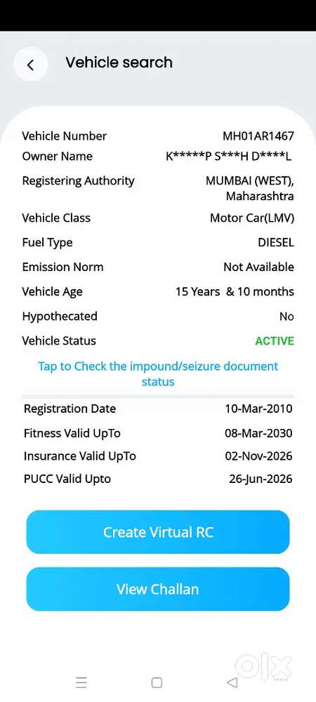 Tata Safari 2010 Diesel Well Maintained.
