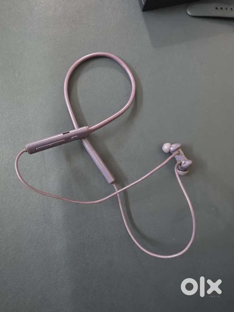 realme Buds Wireless 5 ANC Neckband – Twilight Purple  Good Cond