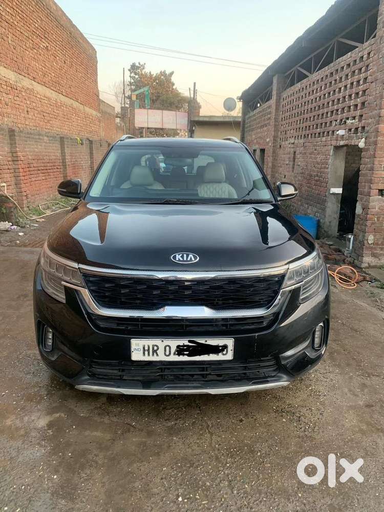 Kia Seltos Htx Black Colour