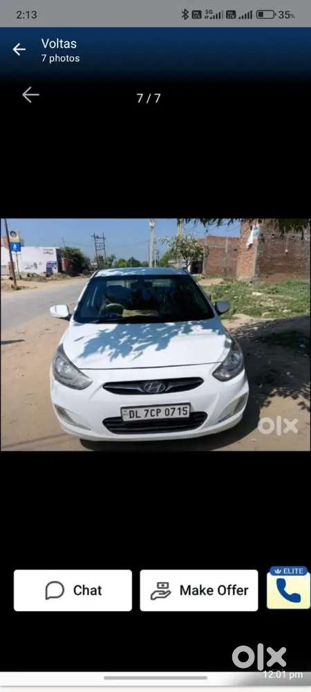 Hyundai Verna 1.6 Sx 2012