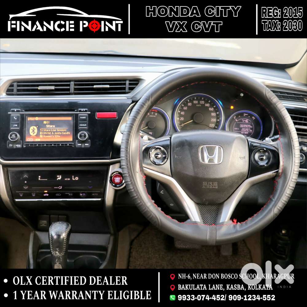 Honda City Vx Petrol Cvt, 2015, Petrol