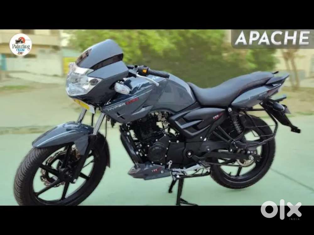 Old Apache Rtr 160 Grey Colour Bike Apache Rtr 160 Old Model Grey
