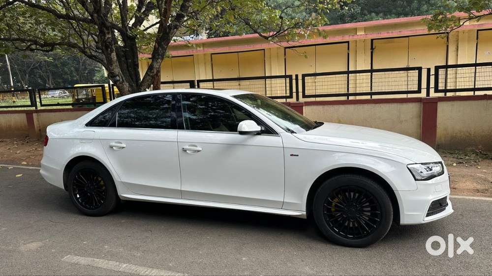 Audi A4 35 Tdi S Line  2017 Reg  Ibis White  Sunroof  95,000 Km