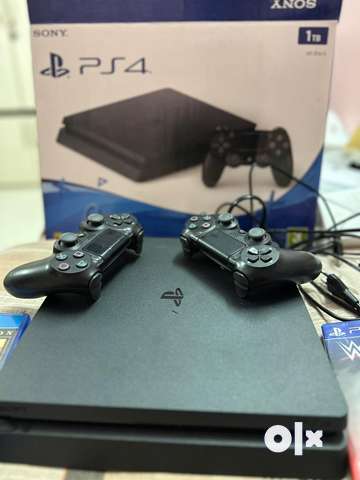 Sony Playstation 4 (PS4) 1TB Jet black - Games & Entertainment