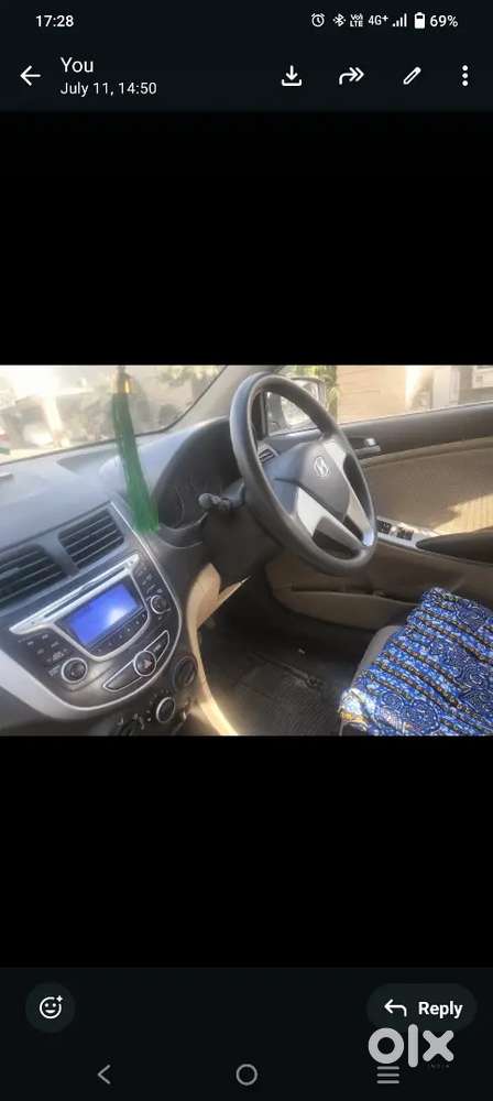 Hyundai Verna 1.4 Vtvt 2014