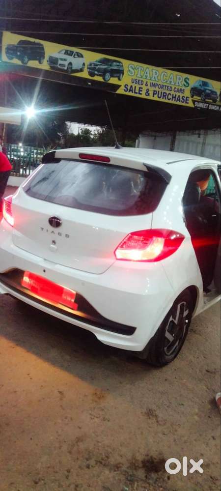 White Petrol 2025 Tata Tiago