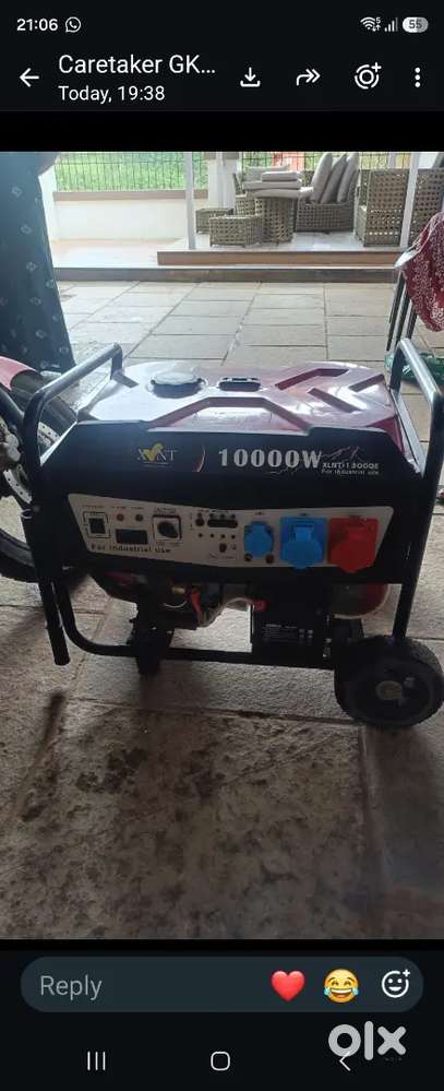 XLNT 13000E 10KW Three Phase Generator