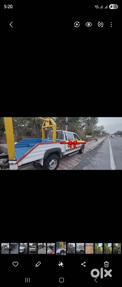 Tata 207 Di Crane Towing Van