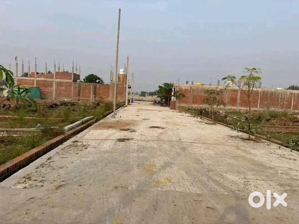 जानकीपुरम विस्तार नहर रोड पर प्लॉट ले RS HOMES मे तुरंत कब्जा बैंक लोन