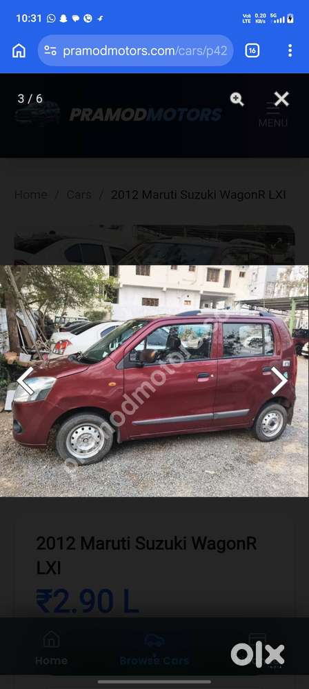 Maruti Suzuki Wagon R 2012